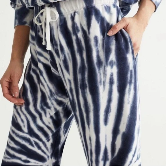 Lucky Brand🍀 Womens Chill At Home Tie-dye Cotton Joggers, Size S - Picture 4 of 16